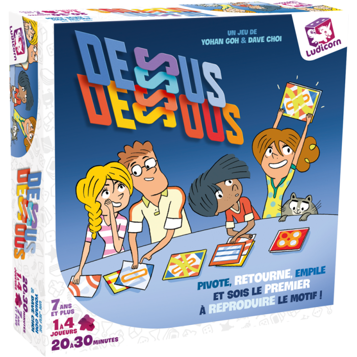 Dessus Dessous – Logic and Observation Game (French Edition)