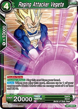 Raging Attacker Vegeta