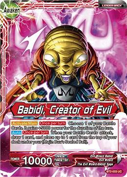 Babidi // Babidi, Creator of Evil (Back)