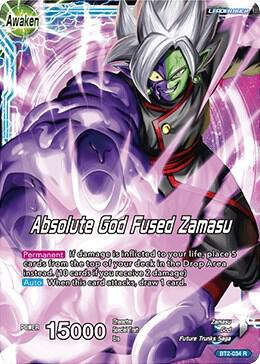 Fused Zamasu // Absolute God Fused Zamasu (Back)
