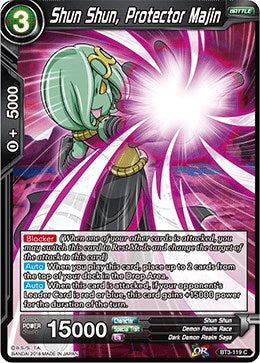 Shun Shun, Protector Majin