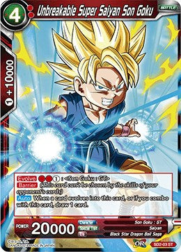 Unbreakable Super Saiyan Son Goku