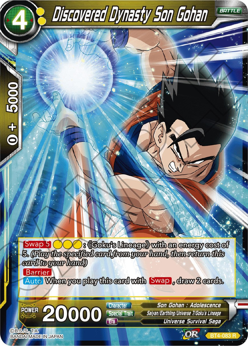 Discovered Dynasty Son Gohan