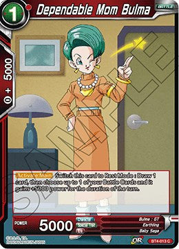 Dependable Mom Bulma