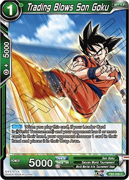 Trading Blows Son Goku