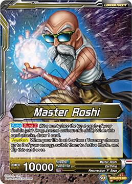 Master Roshi // Max Power Master Roshi (Back)