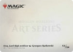 Urza, Lord High Artificer (Art Series) (Back)