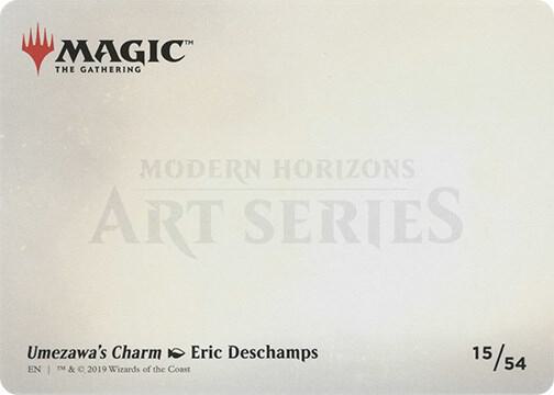 Umezawa's Charm (Art Series) (Back)
