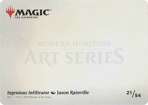 Ingenious Infiltrator (Art Series) (Back)