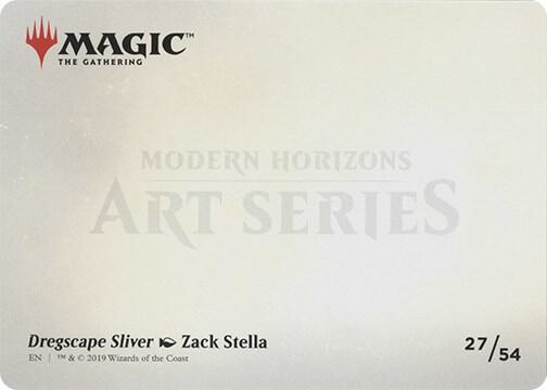 Dregscape Sliver (Art Series) (Back)