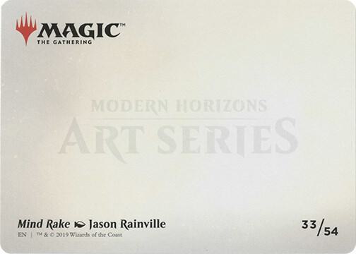 Mind Rake (Art Series) (Back)
