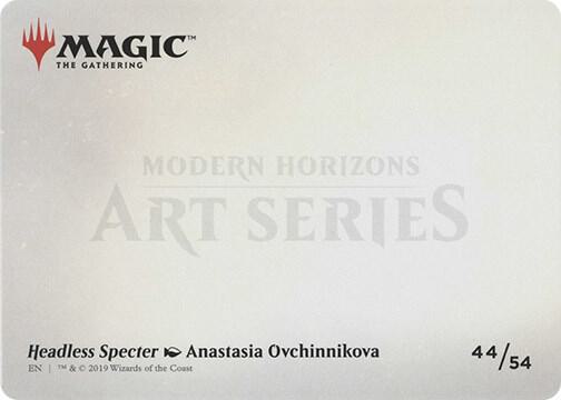 Headless Specter (Art Series) (Back)