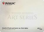 Sword of Truth and Justice (Art Series) (Back)