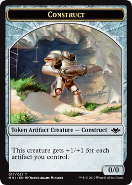 Elemental (008) // Construct Double-Sided Token (Back)