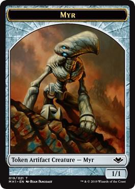 Elemental (008) // Myr Double-Sided Token (Back)