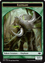 Zombie // Elephant Double-Sided Token (Back)