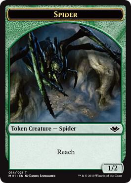 Illusion // Spider Double-Sided Token (Back)