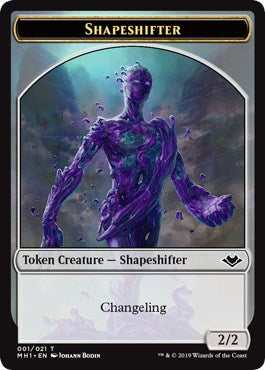 Shapeshifter (001) // Rhino (013) Double-sided Token