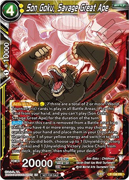 Son Goku, Savage Great Ape (Power Booster)