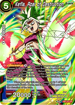 Kefla, Roar of Destruction