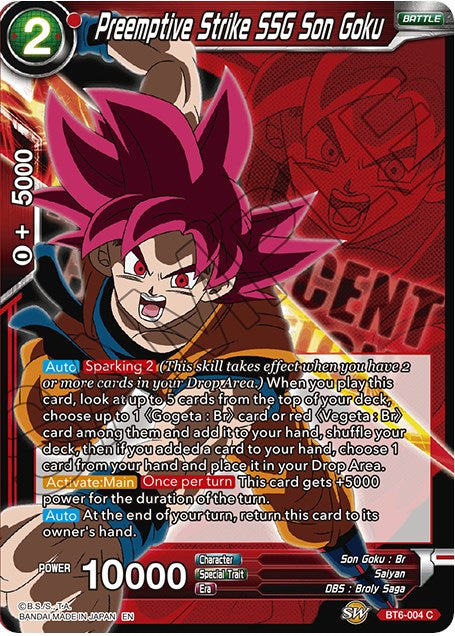 Preemptive Strike SSG Son Goku