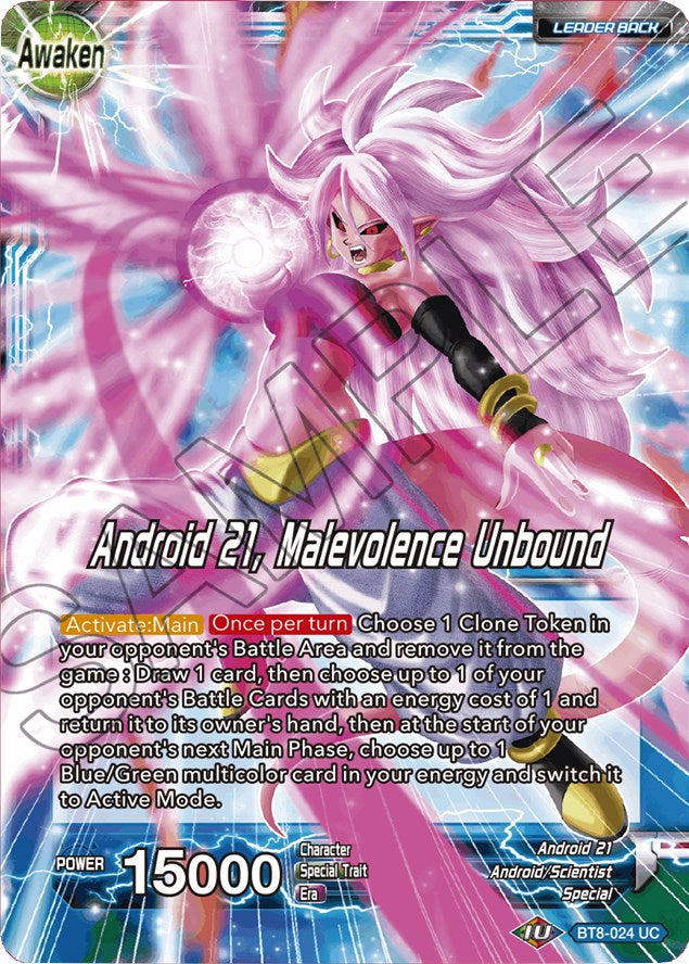 Android 21 // Android 21, Malevolence Unbound