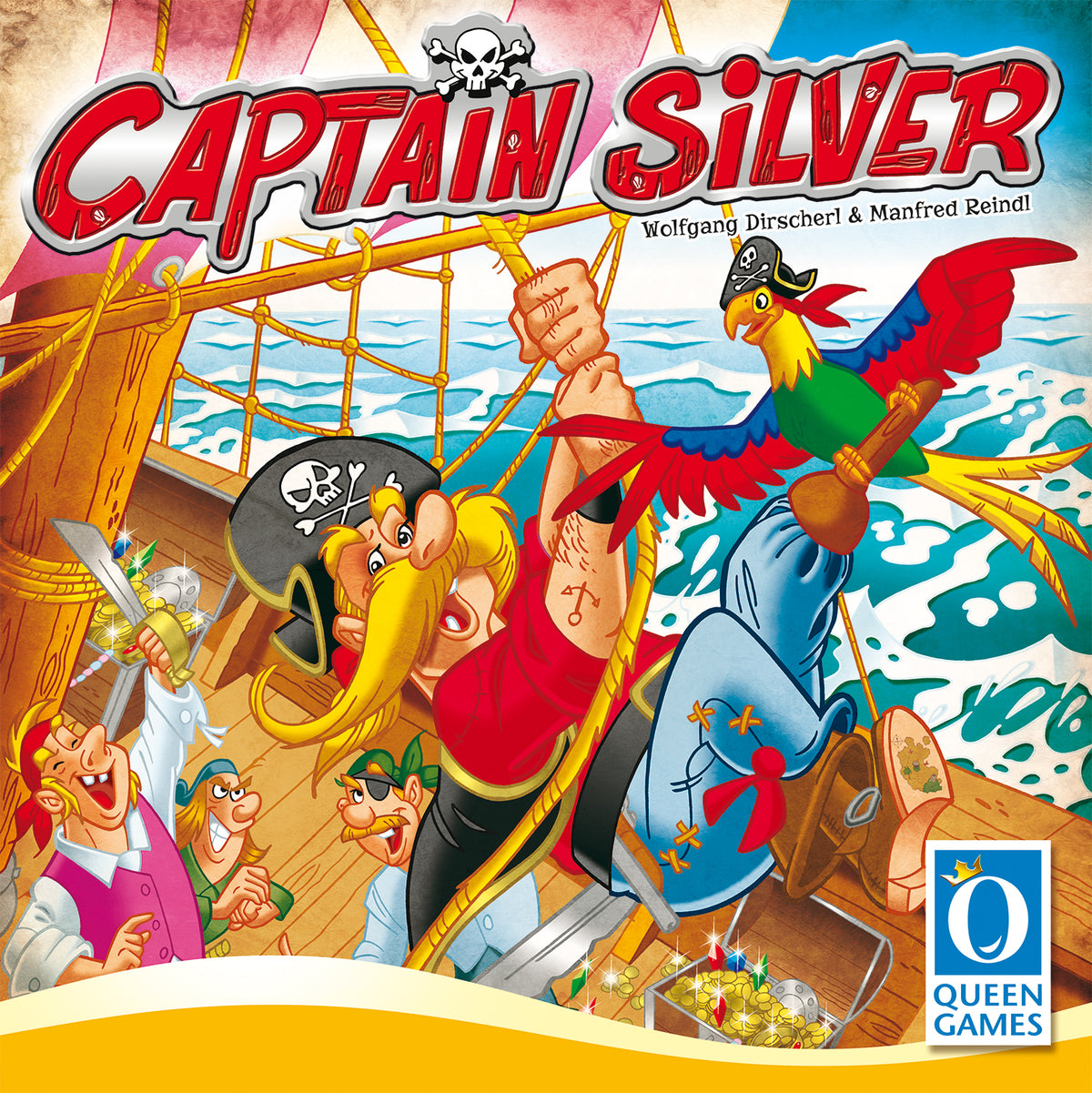 Captain Silver – Jeu de société de pirates | Queen Games