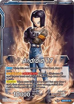 Android 17 // Android 17, Universal Guardian (Back)