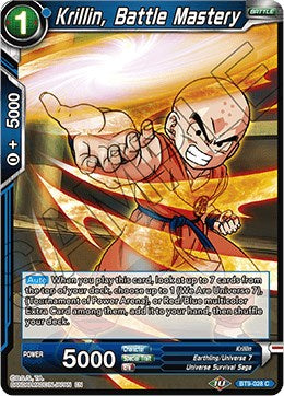 Krillin, Battle Mastery