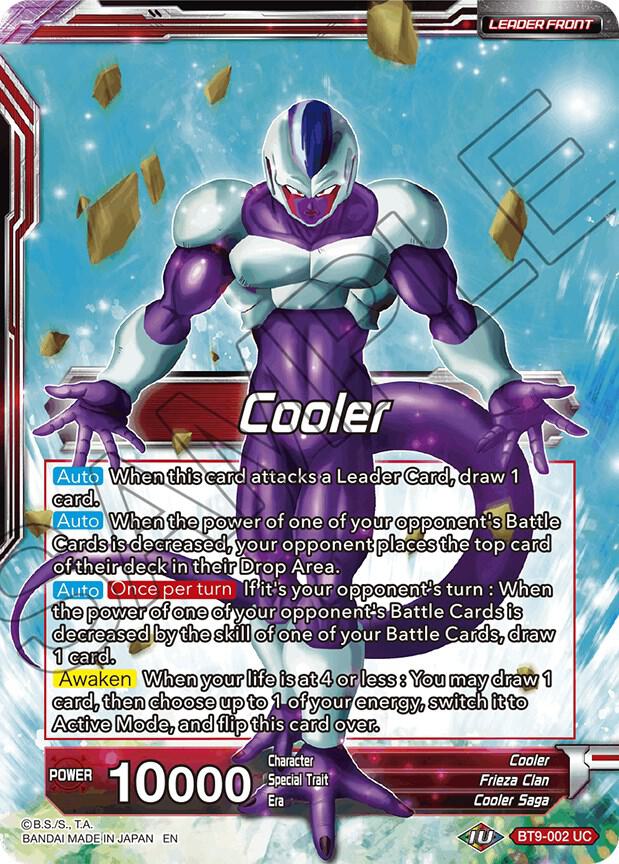 Cooler // Cooler, Revenge Transformed (Back)