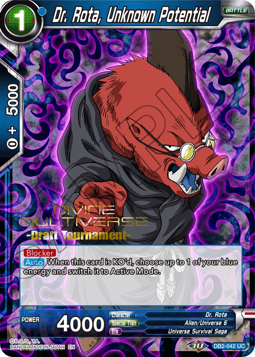 Dr. Rota, Unknown Potential (Divine Multiverse Draft Tournament)
