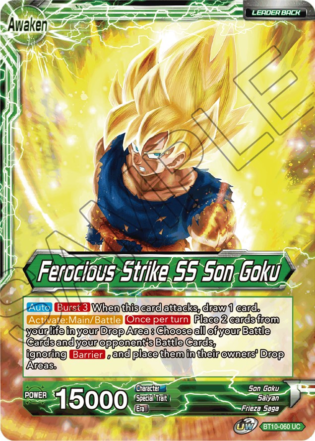 Son Goku // Ferocious Strike SS Son Goku
