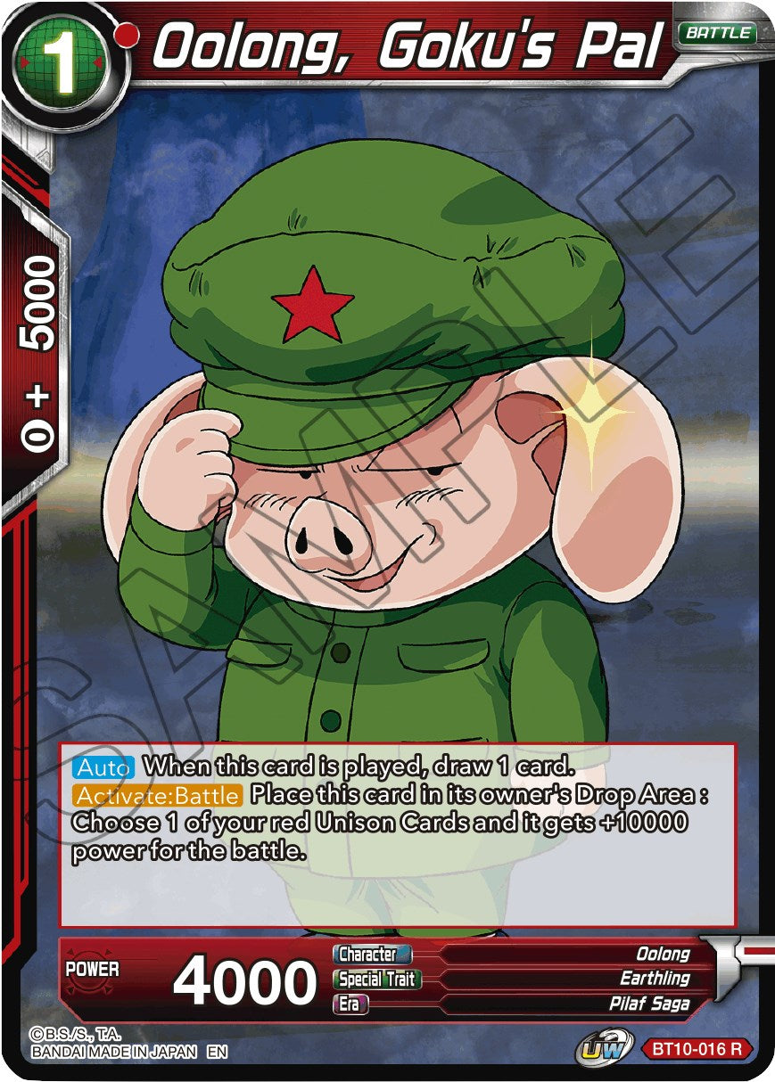 Oolong, Goku's Pal