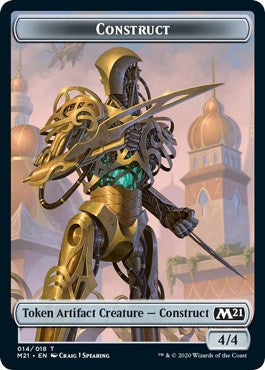 Construct // Soldier Double-Sided Token