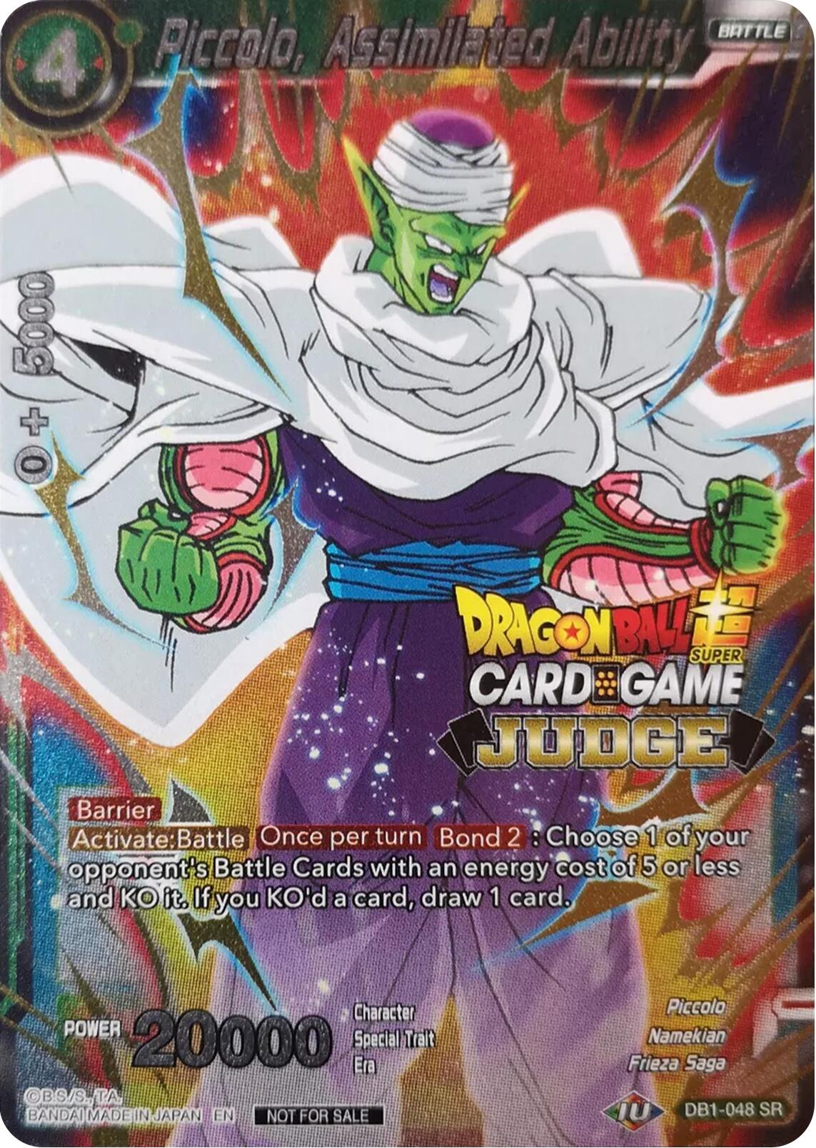 Piccolo, Assimilated Ability