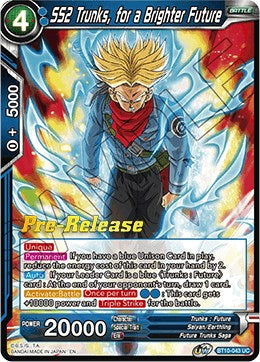 SS2 Trunks, for a Brighter Future