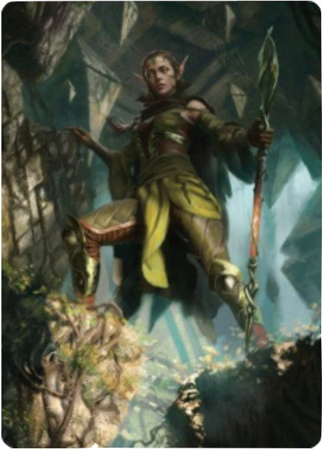 Nissa of Shadowed Boughs Art Card (5/81)