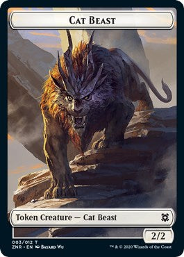 Cat Beast // Copy Double-Sided Token