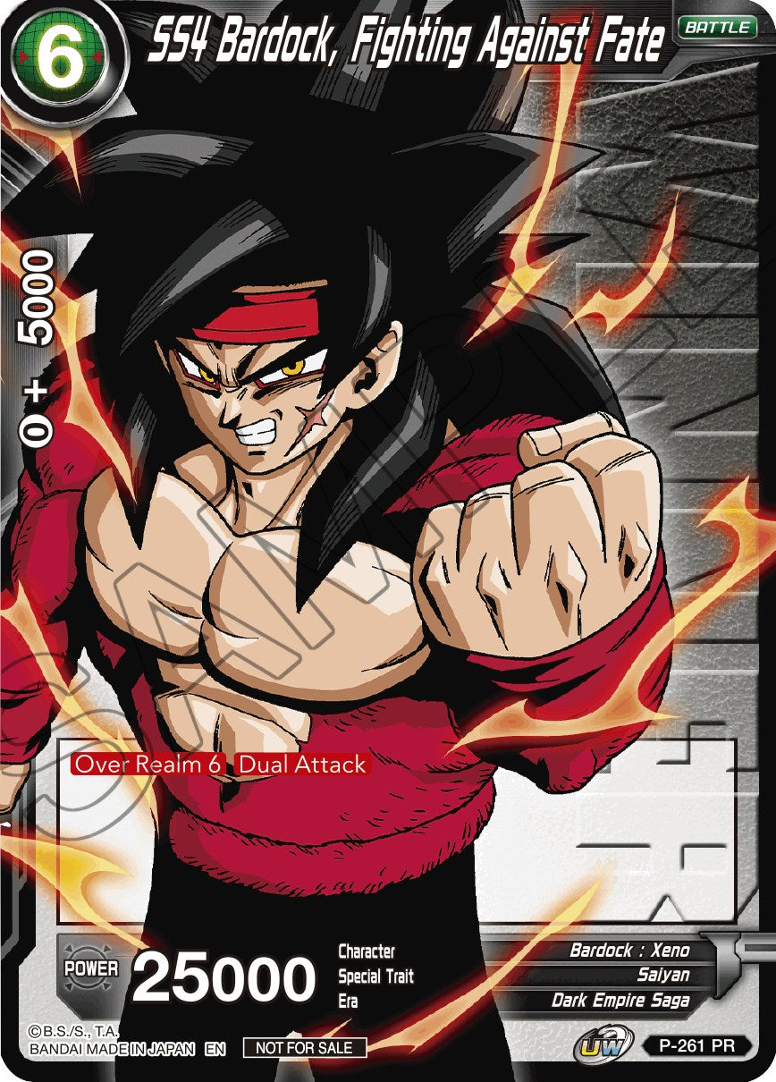 SS4 Bardock, Fighting Against Fate (Winner Stamped)