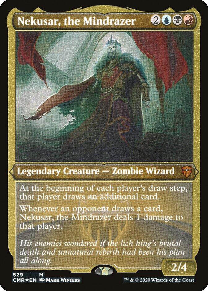 Nekusar, the Mindrazer (Foil Etched)