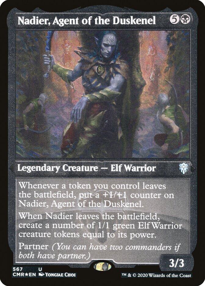 Nadier, Agent of the Duskenel (Foil Etched)