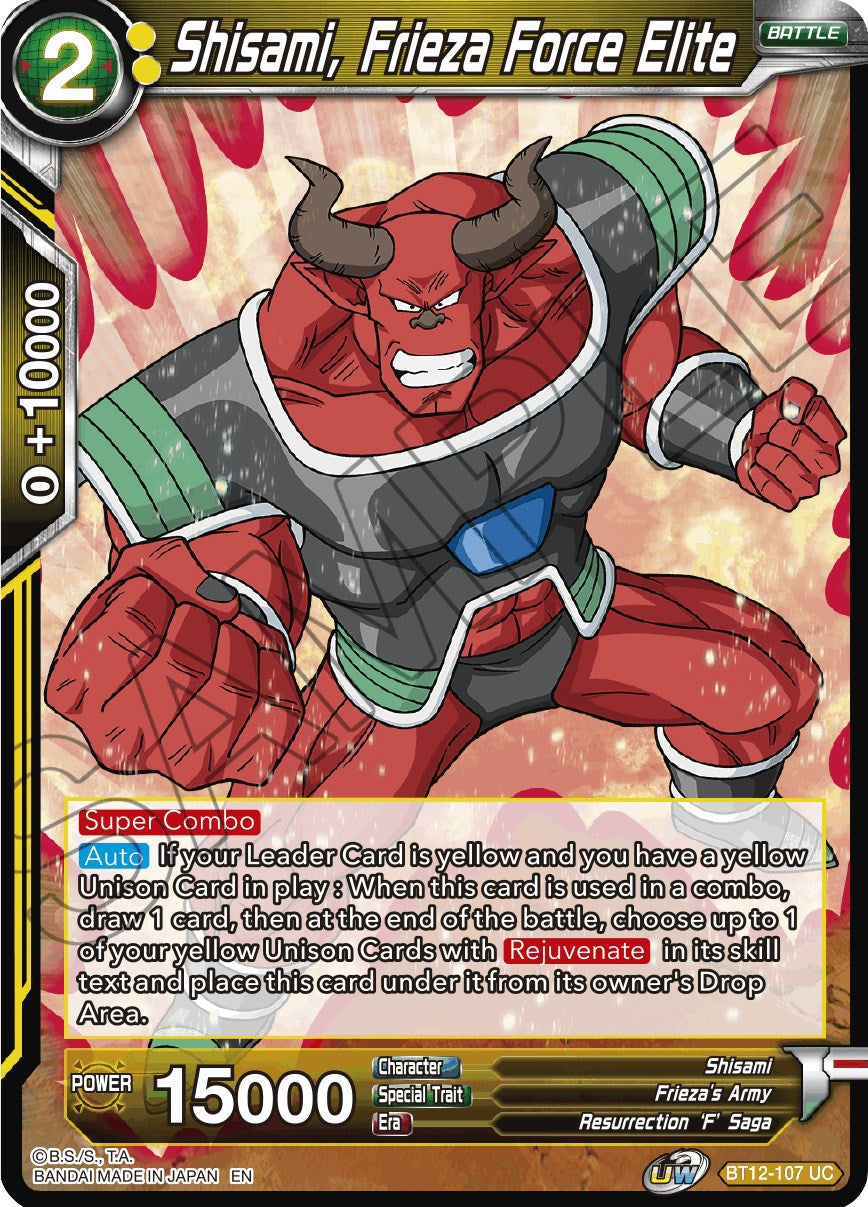 Shisami, Frieza Force Elite
