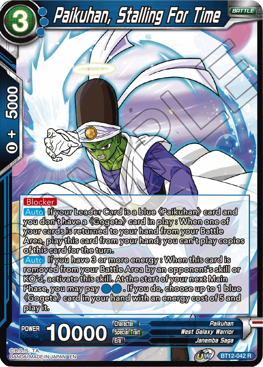 Paikuhan, Stalling for Time