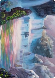Glittering Frost Art Card