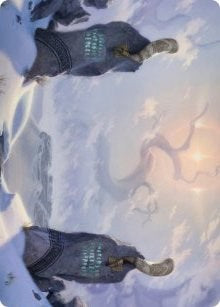 Snow-Covered Plains (74/81) Art Card