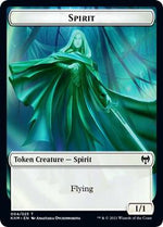Human Warrior // Spirit Double-Sided Token (Back)