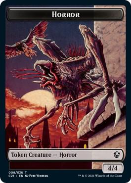 Zombie // Horror Double-Sided Token (Back)