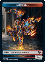 Drake // Elemental Double-sided Token (Back)