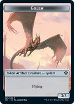 Golem (025) // Thopter Double-Sided Token
