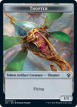 Golem (026) // Thopter Double-Sided Token (Back)